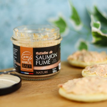 Rillettes de saumon fumé...