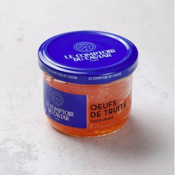 Œufs de truite pasteurisés 90g