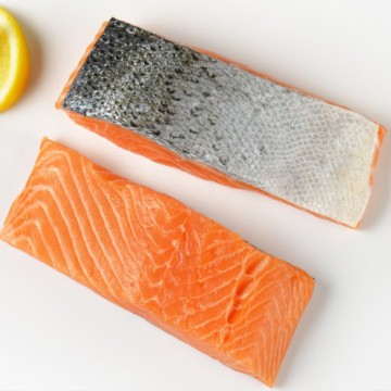 Pavés de saumon 250g Avec...